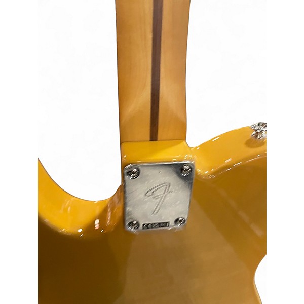 Used Fender Player Telecaster TV Yellow Solid Body Electric Guitar