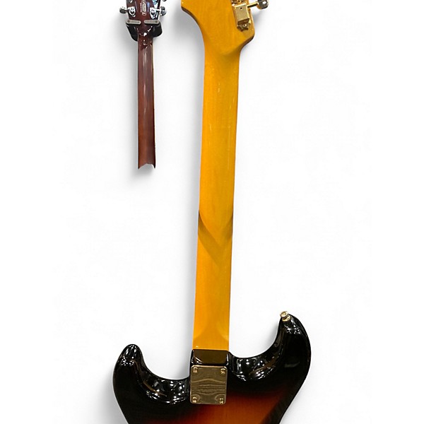Used Fender Artist Series Stevie Ray Vaughan Stratocaster 3 Color Sunburst Solid Body Electric Guitar