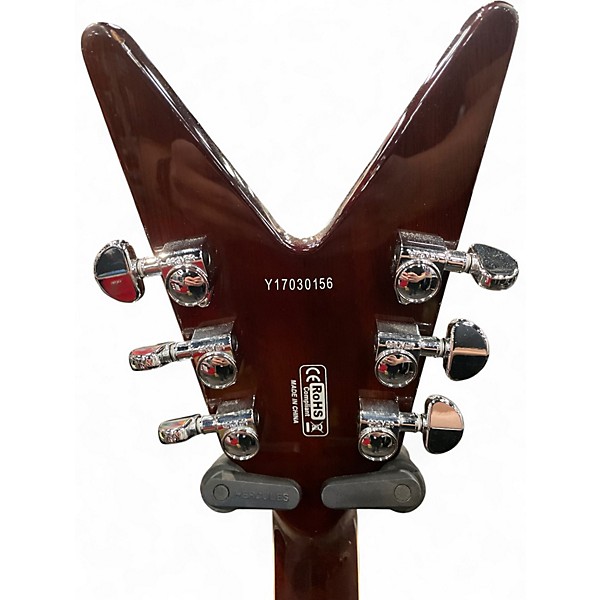 Used Dean 79 Series V Brown Solid Body Electric Guitar