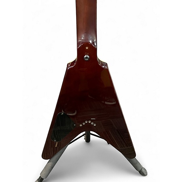 Used Dean 79 Series V Brown Solid Body Electric Guitar