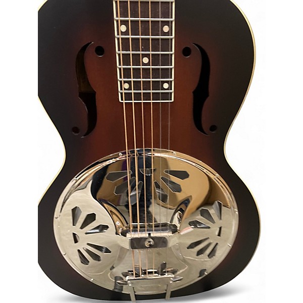 Used Gretsch Guitars G9230 Bobtail Square Neck 2 Color Sunburst Resonator Guitar