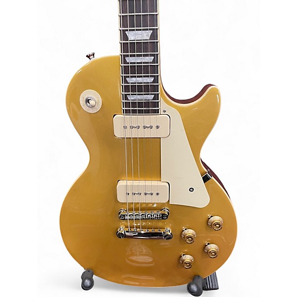 Used Epiphone Les Paul Traditional Pro IV Yellow Solid Body Electric Guitar