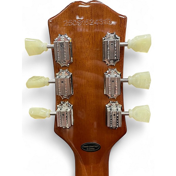 Used Epiphone Les Paul Traditional Pro IV Yellow Solid Body Electric Guitar