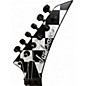 Used Jackson SLX Soloist Black and White Solid Body Electric Guitar