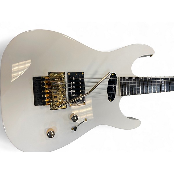 Used ESP LTD MIRAGE DELUXE '87 Arctic White Solid Body Electric Guitar