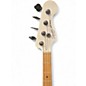 Used Squier JAZZ WHITE Electric Bass Guitar