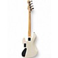 Used Squier JAZZ WHITE Electric Bass Guitar