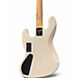 Used Squier JAZZ WHITE Electric Bass Guitar