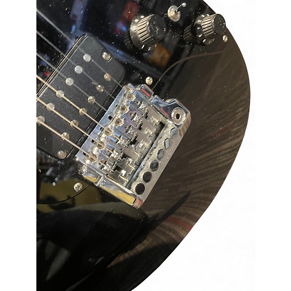 Used Fender MIJ STRATOCASTER Black Solid Body Electric Guitar