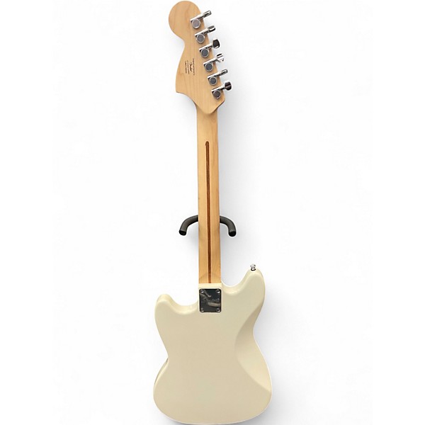 Used Squier Bullet Mustang White Solid Body Electric Guitar