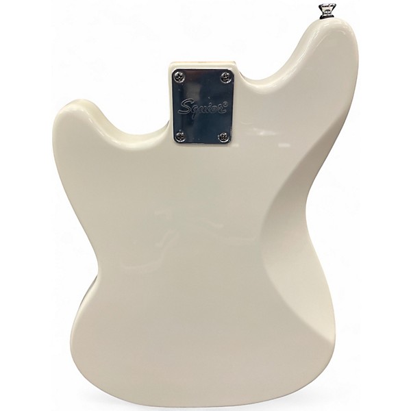Used Squier Bullet Mustang White Solid Body Electric Guitar