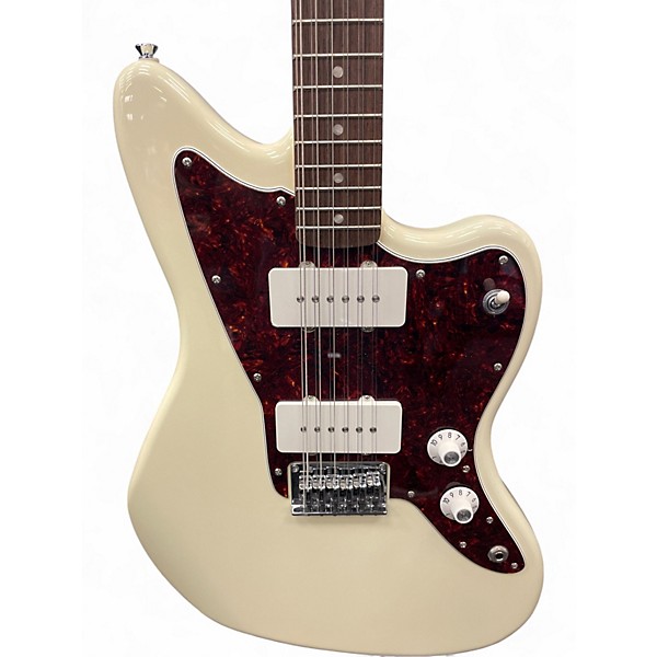 Used Squier Paranormal Jazzmaster XII 12 String White Solid Body Electric Guitar