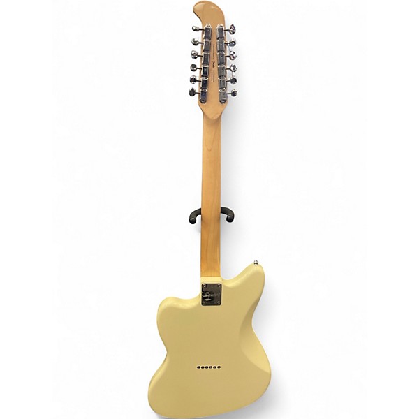 Used Squier Paranormal Jazzmaster XII 12 String White Solid Body Electric Guitar