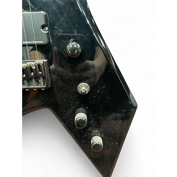 Used B.C. Rich JRV Lucky 8 8-String Black Solid Body Electric Guitar