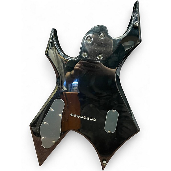 Used B.C. Rich JRV Lucky 8 8-String Black Solid Body Electric Guitar