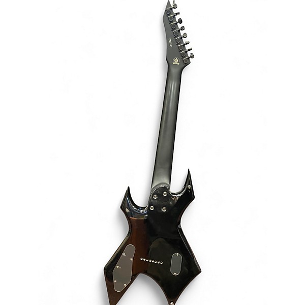 Used B.C. Rich JRV Lucky 8 8-String Black Solid Body Electric Guitar