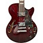 Used D'Angelico Premier Series SS Wine Red Hollow Body Electric Guitar