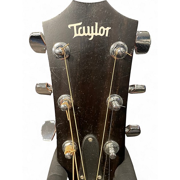 Used Taylor 210E DLX Natural Acoustic Electric Guitar