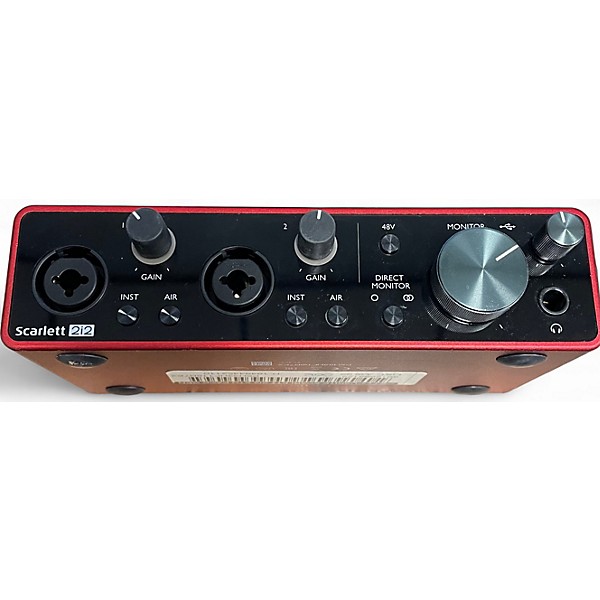 Used Focusrite Scarlett 2i2 Gen 3 Audio Interface