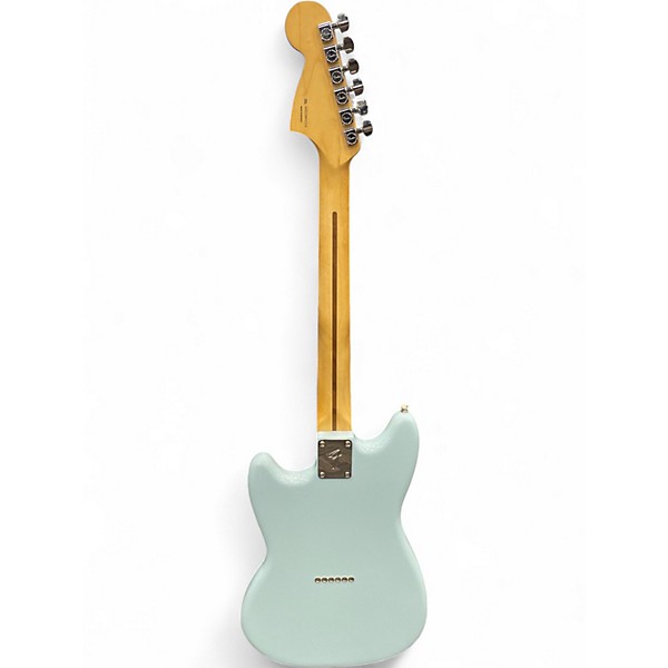 Used 2023 Fender Mustang Daphne Blue Solid Body Electric Guitar