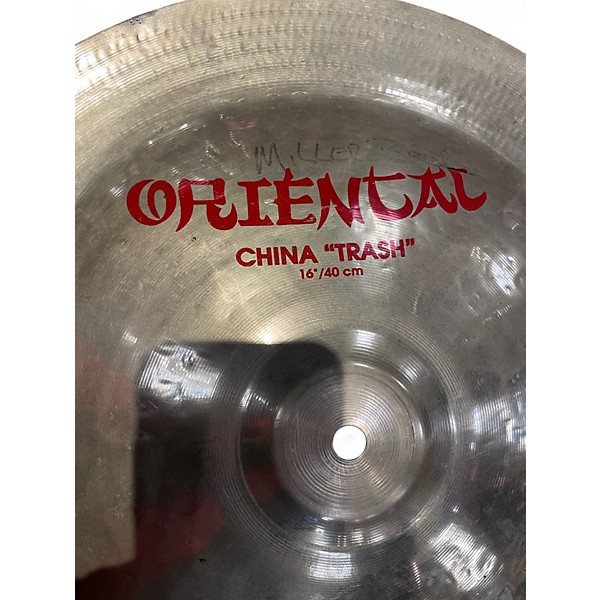 Used Zildjian 16in Oriental China Trash Cymbal