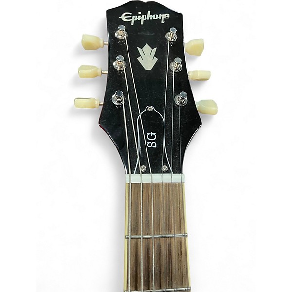 Used Epiphone SG Red Solid Body Electric Guitar