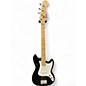 Used Squier Bronco Black Electric Bass Guitar thumbnail