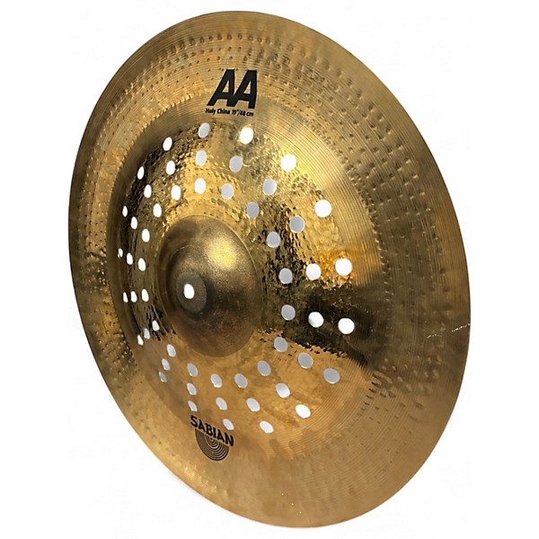 Used SABIAN 19in AA Holy China Brilliant Cymbal