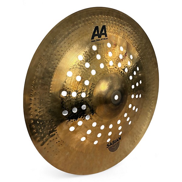 Used SABIAN 19in AA Holy China Brilliant Cymbal