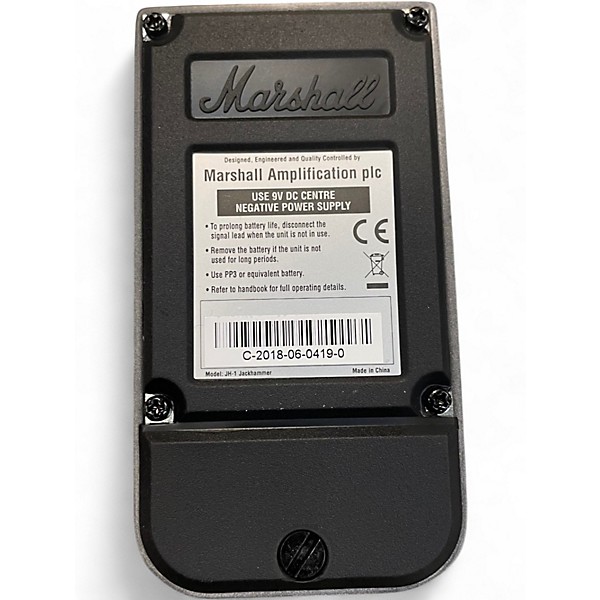 Used Marshall JH1 The Jackhammer Effect Pedal