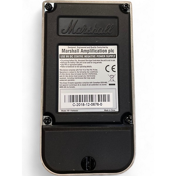 Used Marshall RF1 Reflector Effect Pedal
