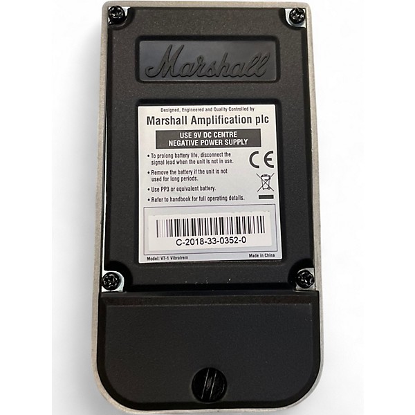 Used Marshall VT1 Vibratrem Effect Pedal