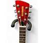 Used Chiquita TRAVEL GUITAR Candy Apple Red Electric Guitar