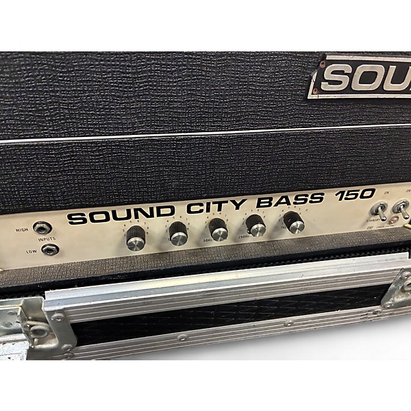 Used Sound City BASS 150 Tube Bass Amp Head
