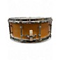 Used 2004 Craviotto 14X5 Maple Snare Natural Drum