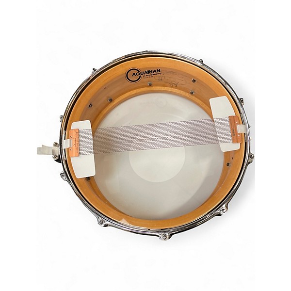Used 2004 Craviotto 14X5 Maple Snare Natural Drum