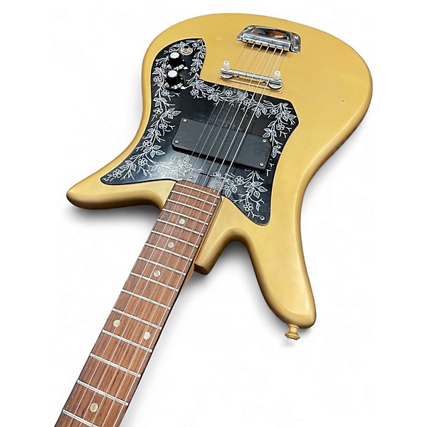 Used Teisco E-110 TULIP Gold Solid Body Electric Guitar