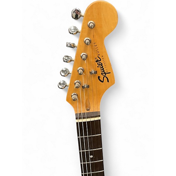 Used Squier Bullet Stratocaster Hardtail Black Solid Body Electric Guitar