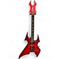 Used B.C. Rich NJ BEAST SPEEDLOADER Trans Red Solid Body Electric Guitar thumbnail