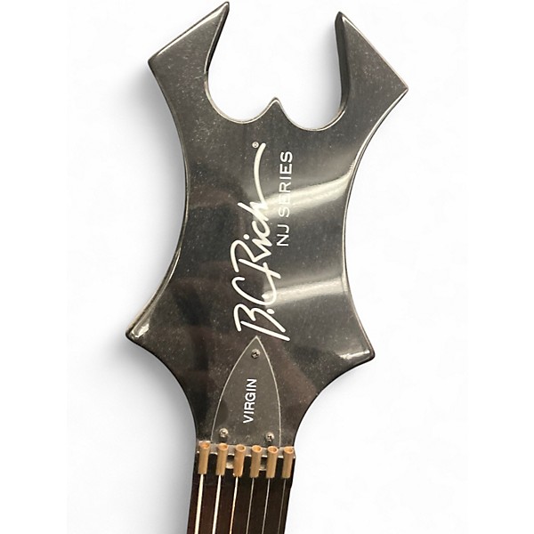 Used B.C. Rich NJ VIRGIN SPEEDLOADER Black Solid Body Electric Guitar