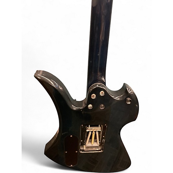 Used Bc Rich NJ MOCKINGBIRD SPEEDLOADER Trans Blue Solid Body Electric Guitar