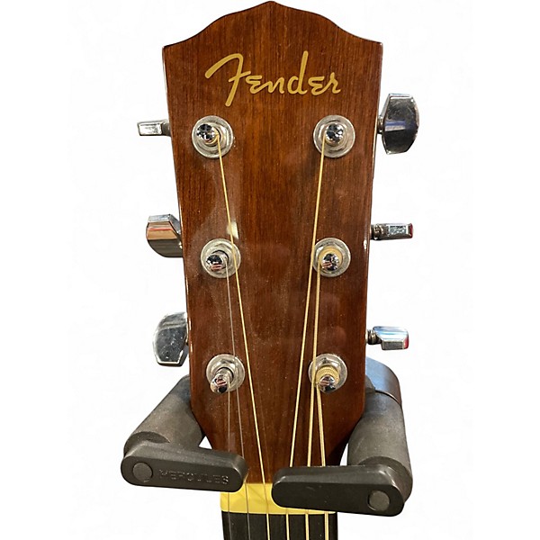 Used Fender CD60 Dreadnought LH Natural Acoustic Guitar