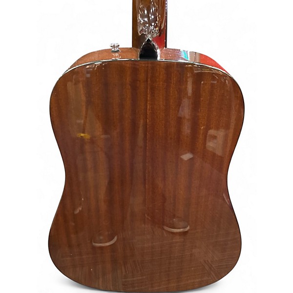 Used Fender CD60 Dreadnought LH Natural Acoustic Guitar