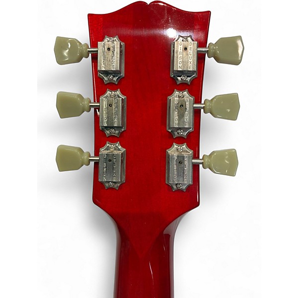 Used 2010 Gibson EDS1275 SG Double Neck Cherry Solid Body Electric Guitar