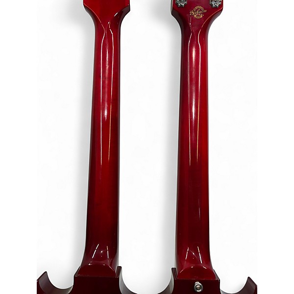 Used 2010 Gibson EDS1275 SG Double Neck Cherry Solid Body Electric Guitar