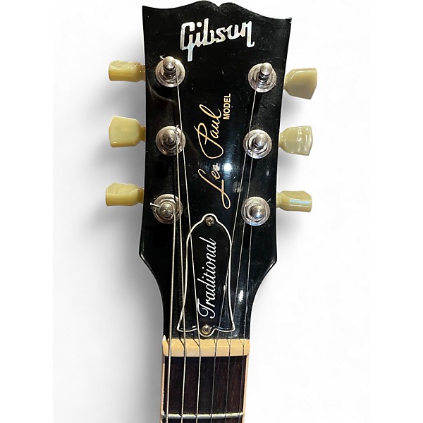 Used 2018 Gibson Les Paul Traditional Honey Burst Solid Body Electric Guitar