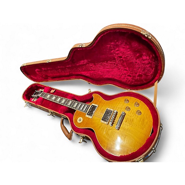 Used 2018 Gibson Les Paul Traditional Honey Burst Solid Body Electric Guitar