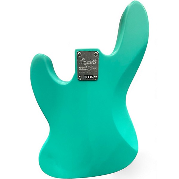Used Squier Jazz bass Seafoam Green Electric Bass Guitar