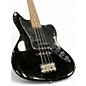 Used Squier JAGUAR BASS Black Electric Bass Guitar