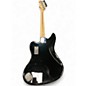 Used Squier JAGUAR BASS Black Electric Bass Guitar